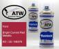 Preview: Ford, Bright Currant Red Metallic, ED / 2S / M6378: 400ml Sprühdose + 400ml Klarlack - Set, von ATW Autoteile West.